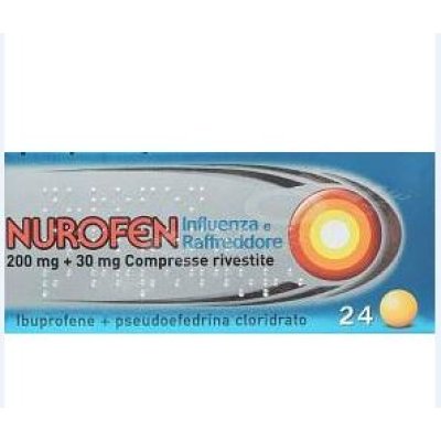 NUROFEN*INFLUENZA RAFFR 24CPR