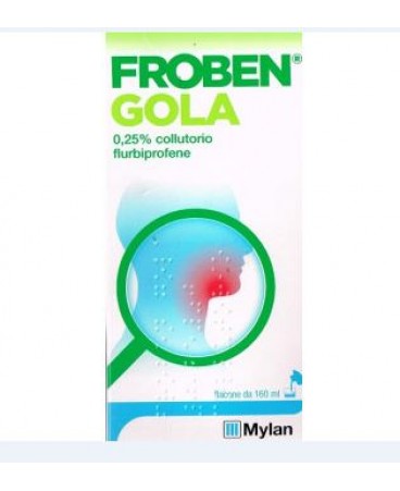 FROBEN GOLA*COLLUT 160ML 0,25%