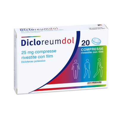 DICLOREUM DOL*20CPR RIV 25MG