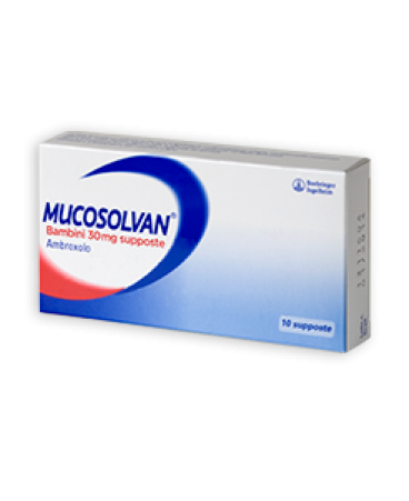 MUCOSOLVAN*BB 10SUPP 30MG