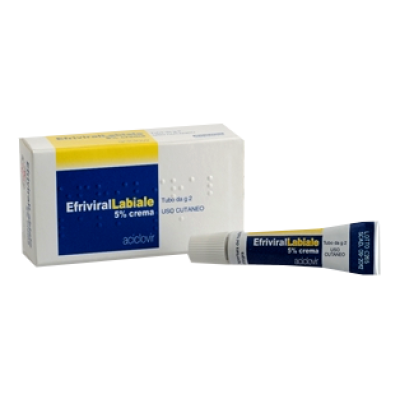 EFRIVIRALLABIALE*CREMA 2G 5%