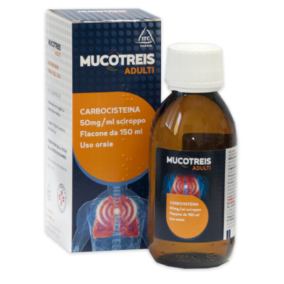 MUCOTREIS*AD SCIR.150 ML 5%