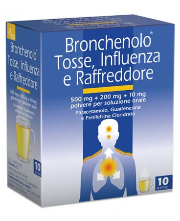 BRONCHENOLO TOSSE INF.RAFF*10BS
