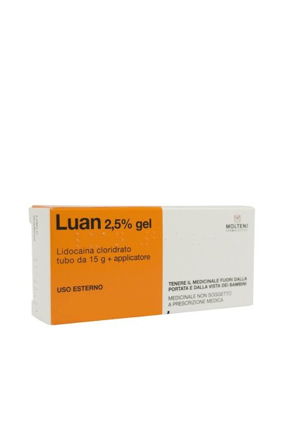 LUAN*GEL 15G 2,5% +APPLICATORE LUAN*GEL 15G 2,5% +APPLICATORE