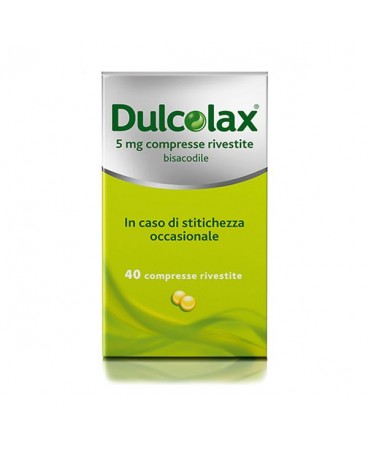 DULCOLAX*40CPR RIV 5MG