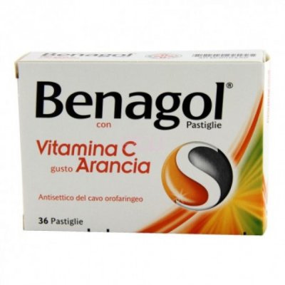 BENAGOL*36PASTL ARANC VIT C