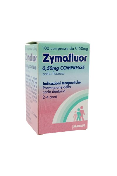 ZYMAFLUOR*100 CPR 0,50 MG ZYMAFLUOR*100 CPR 0,50 MG