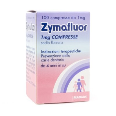 ZYMAFLUOR*100 CPR 1 MG
