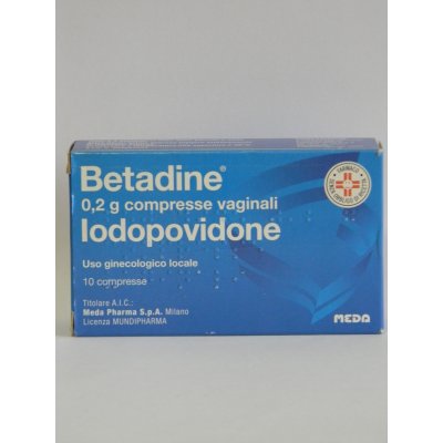 BETADINE*10CAND VAG BETADINE*10CAND VAG