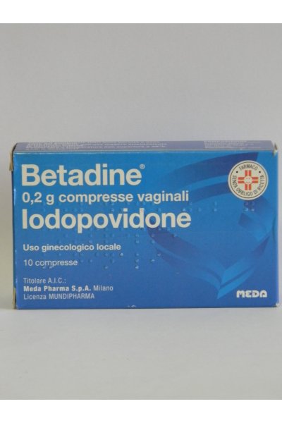 BETADINE*10CAND VAG BETADINE*10CAND VAG