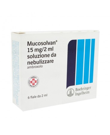 MUCOSOLVAN*NEBUL 6F 15MG 2ML