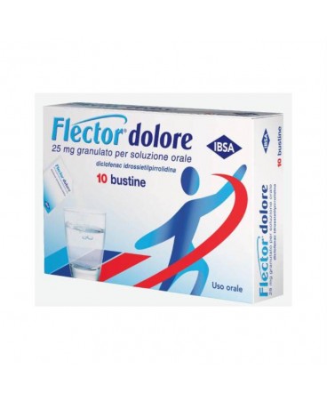 FLECTOR DOLORE*GRAT 10BUST25MG