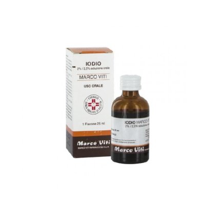 TINTURA IODIO II GRADO 25ML VITI