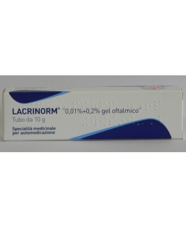 LACRINORM*GEL OCULARE 10G