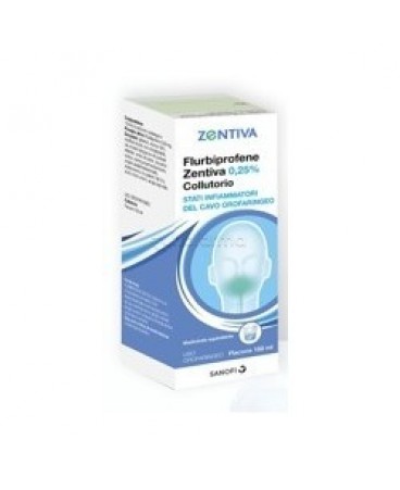 FLURBIPROFENE ZENT*COLLUT 160ML