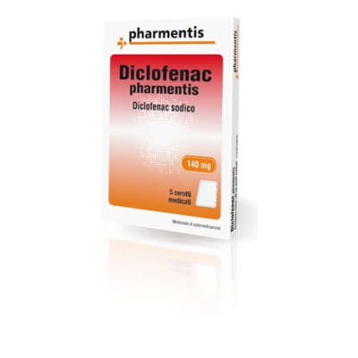 DICLOFENAC PHAR*5CER MED 140MG