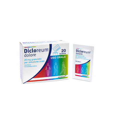 DICLOREUM DOL*GRAT 20BUST 25MG DICLOREUM DOL*GRAT 20BUST 25MG