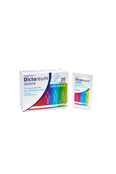 DICLOREUM DOL*GRAT 20BUST 25MG DICLOREUM DOL*GRAT 20BUST 25MG
