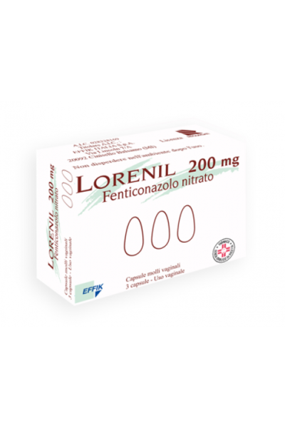 LORENIL*3CPS MOLLI VAG 200MG LORENIL*3CPS MOLLI VAG 200MG
