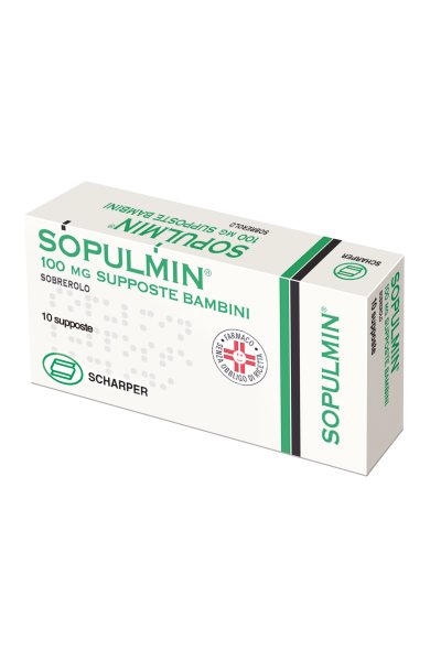 SOPULMIN*BB 10SUPP 100MG SOPULMIN*BB 10SUPP 100MG