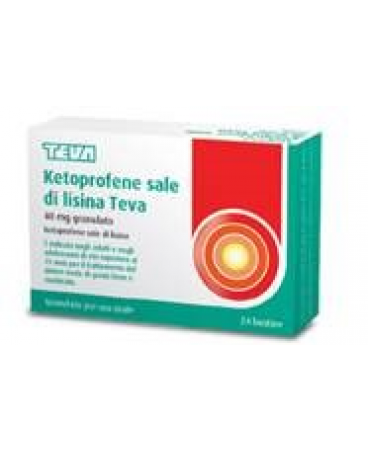 KETOPROFENE S LIS TEVA*24BUST