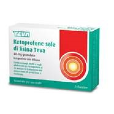 KETOPROFENE S LIS TEVA*24BUST