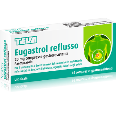EUGASTROL REFLUSSO*14CPR 20MG