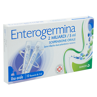 ENTEROGERMINA*OS 10FL 2MLD/5ML