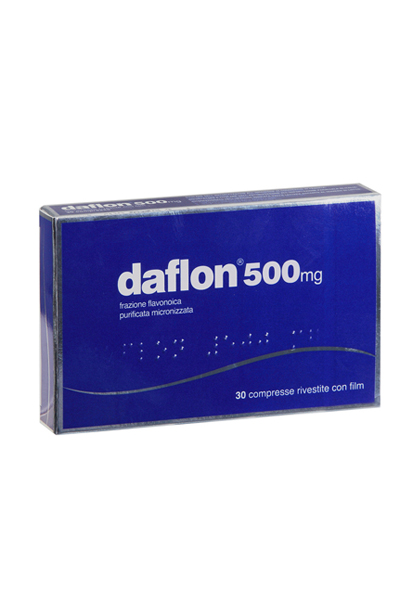 DAFLON*30CPR RIV 500MG F1000 DAFLON*30CPR RIV 500MG F1000
