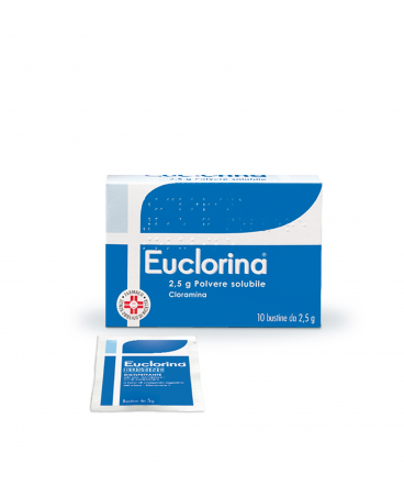 euclorina polvere solubile 10 bustine da 2,5 grammi 