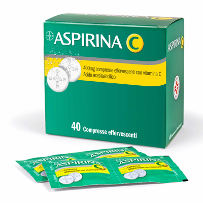 ASPIRINA C*EFFERV.*40CPR 400MG