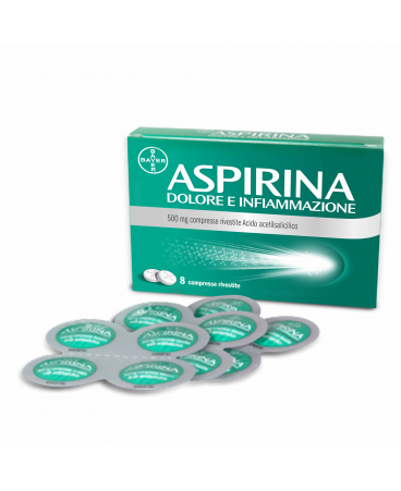 ASPIRINA DOL INF*8CPR RIV500MG