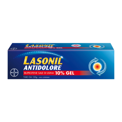 LASONIL ANTIDOLORE*GEL120G 10% LASONIL ANTIDOLORE*GEL120G 10%