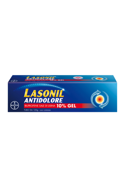 LASONIL ANTIDOLORE*GEL120G 10% LASONIL ANTIDOLORE*GEL120G 10%