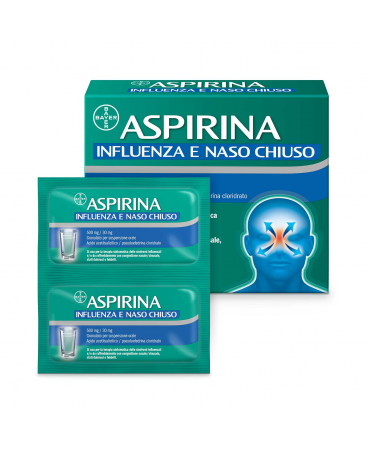 ASPIRINA INFLUENZA NASO CH*10BST