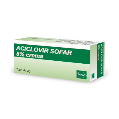 ACICLOVIR SOFAR*CREMA  3G 5%