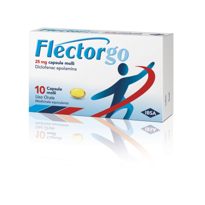 FLECTORGO*10CPS 25MG