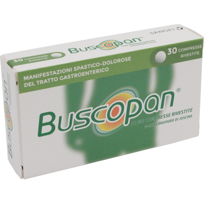 BUSCOPAN*30CPR RIV 10MG GMM