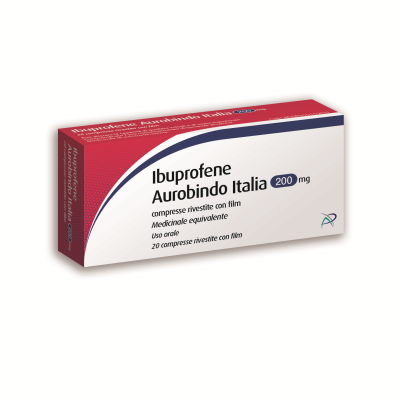 IBUPROFENE AURO*20CPR RIV 200MG<