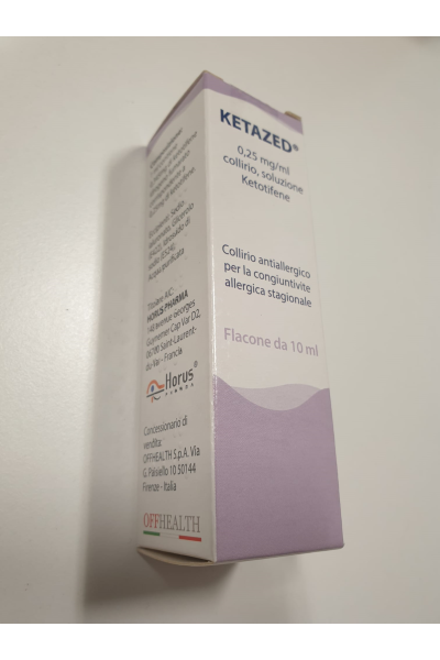 KETAZED*COLL 1FL 10ML0,25MG/ML KETAZED*COLL 1FL 10ML0,25MG/ML
