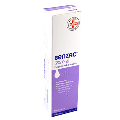 BENZAC*GEL 40G 5% GMM