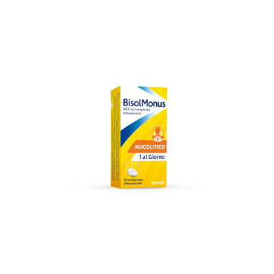 BISOLMONUS*10CPR EFF 600MG