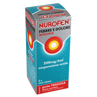 NUROFEN FEBBRE D*200MG/5M FR GMM