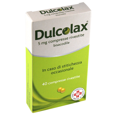 DULCOLAX*40CPR RIV 5MG GMM