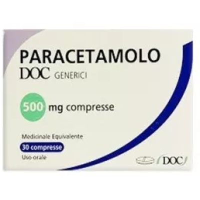 PARACETAMOLO DOC*30CPR 500MG PARACETAMOLO DOC*30CPR 500MG
