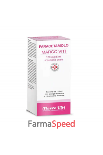 PARACETAMOLO MV*OS FL 120ML PARACETAMOLO MV*OS FL 120ML