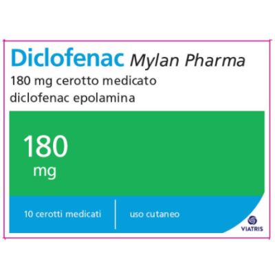 DICLOFENAC MYL*10CER 180MG