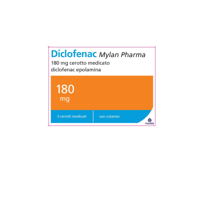 DICLOFENAC MYL*5CER 180MG