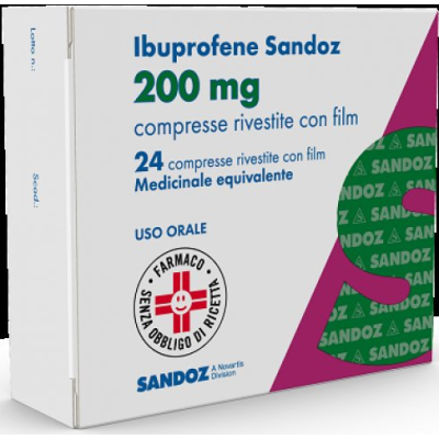 IBUPROFENE SAND*24CPR RIV 200MG